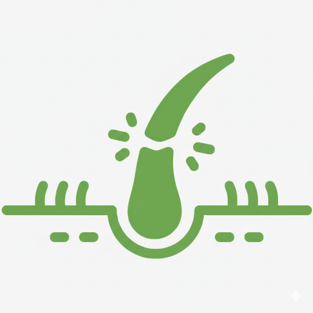 Reduces hair fall and split ends